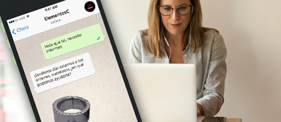 elementos, calor, industrial, contacto